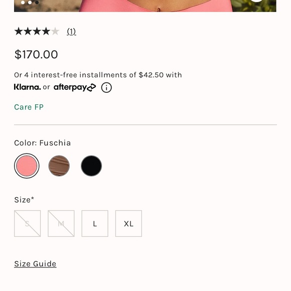 Agua bendita ONIA one piece swimsuit in fushia size xl new without tags - Picture 4 of 8